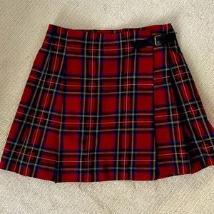 Plaid Skirt - Uniqlo